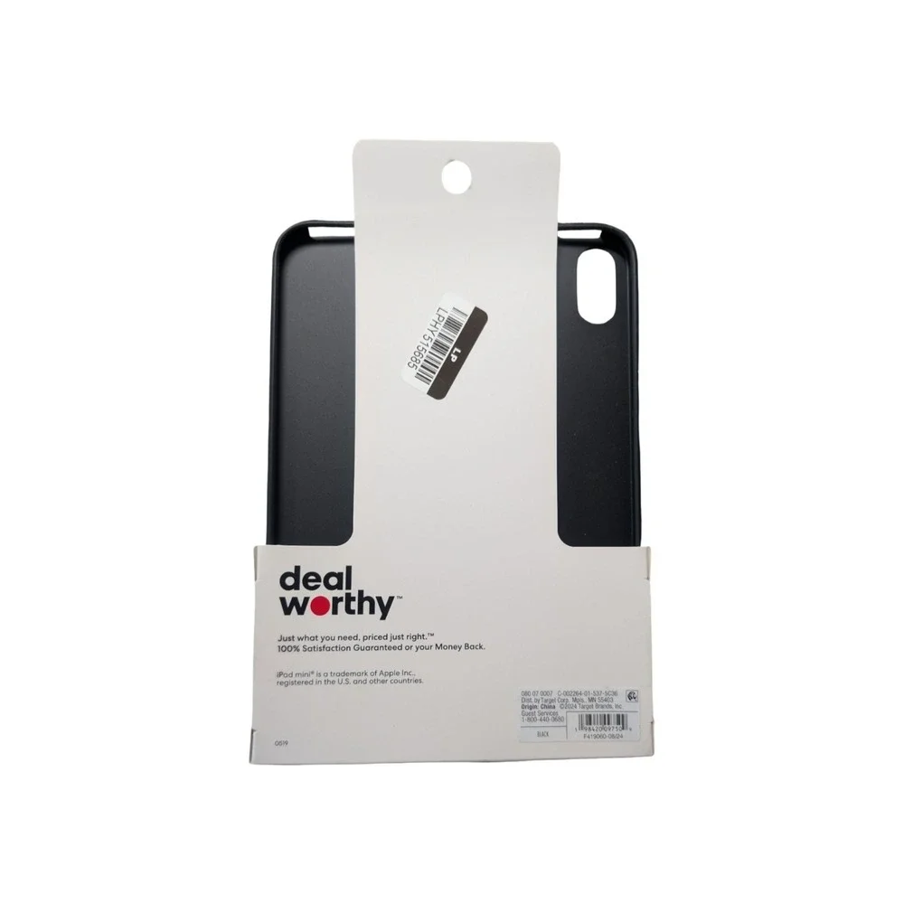 Nn5-N Dealworthy Tablet case iPad mini 6th & 7th gen Soft Plastic (2 Pack)
